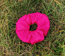 Load image into Gallery viewer, Satin Pink Scrunchie