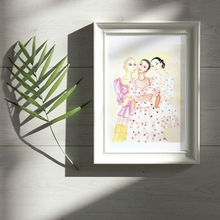 Load image into Gallery viewer, Blooming in Unity Art Print
