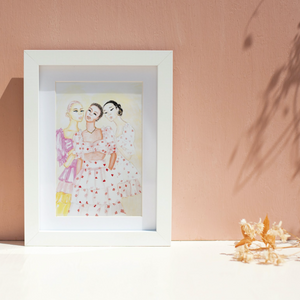 Blooming in Unity Art Print